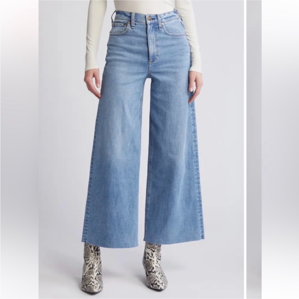 rag & bone
Sofie High-Rise Wide-Leg Cropped Jeans 30 - Picture 5 of 14